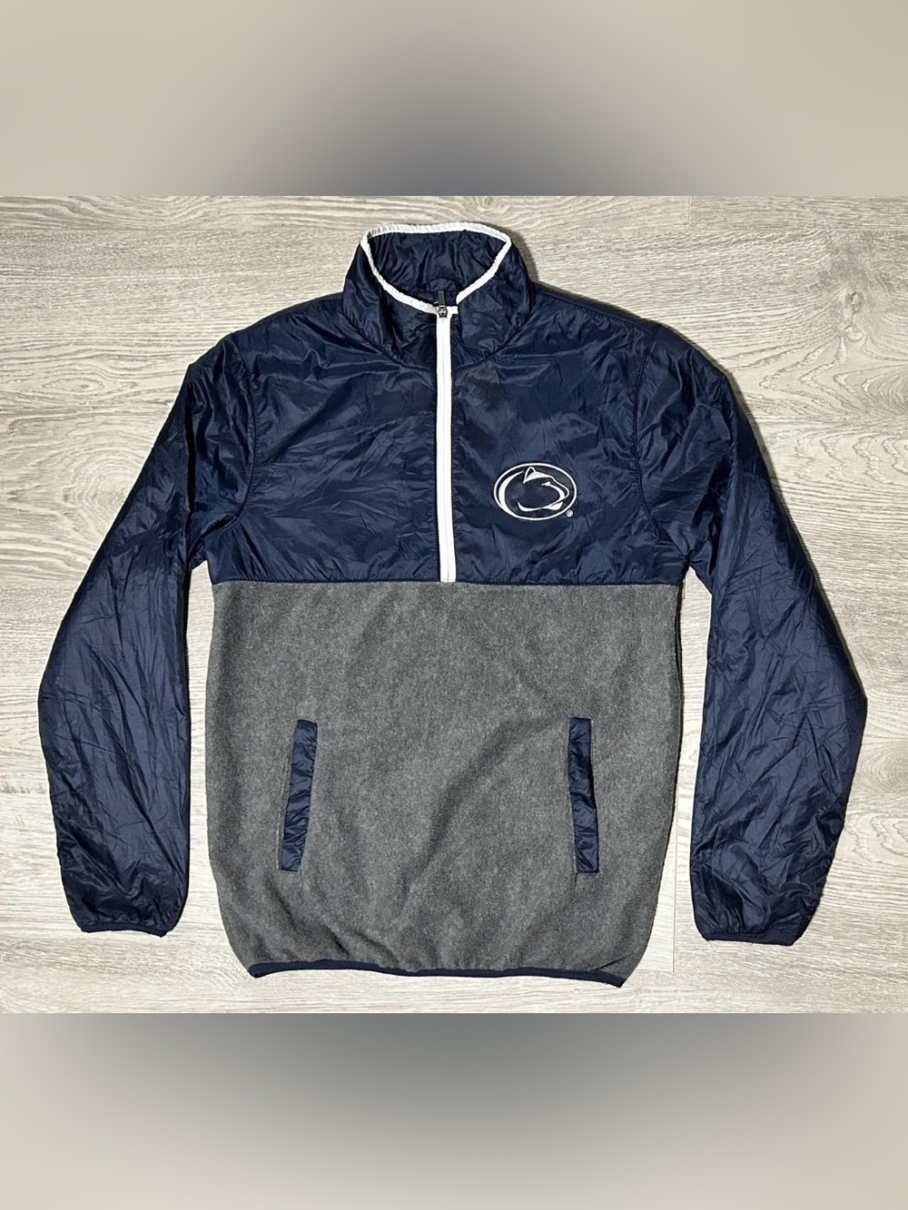 NCAA Penn State University Nittany Lions Half Zip Sweater